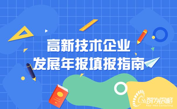 高新技術企業發展年報填報指南